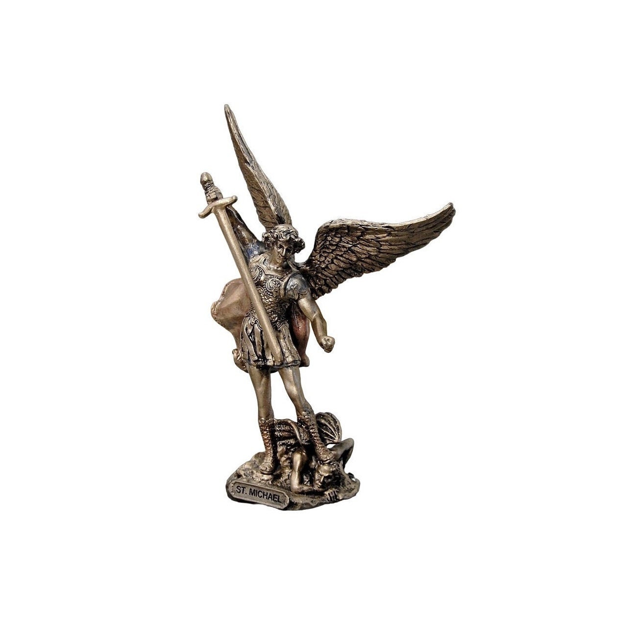 Saint Michael With a Sword, Vanquisher of Evil - Etsy