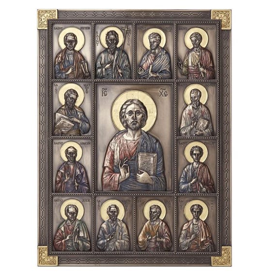 キリスト　聖人　イコン画　ロシア聖教美術 イコン絵画 イエス キリスト像 Icon of Jesus Christ超レアロシア正教