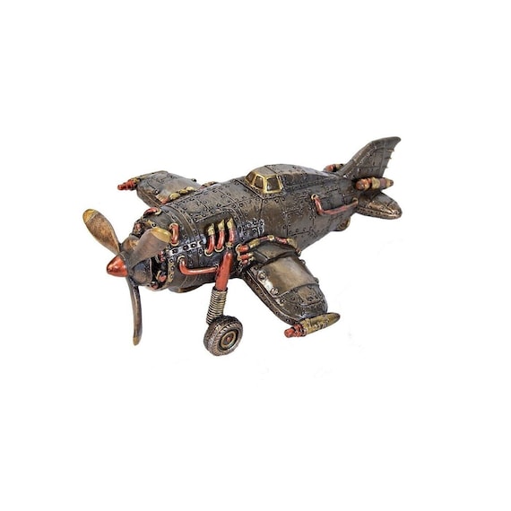 スチームパンク第二次世界大戦の飛行機 - 印象的なファンタジー飛行機