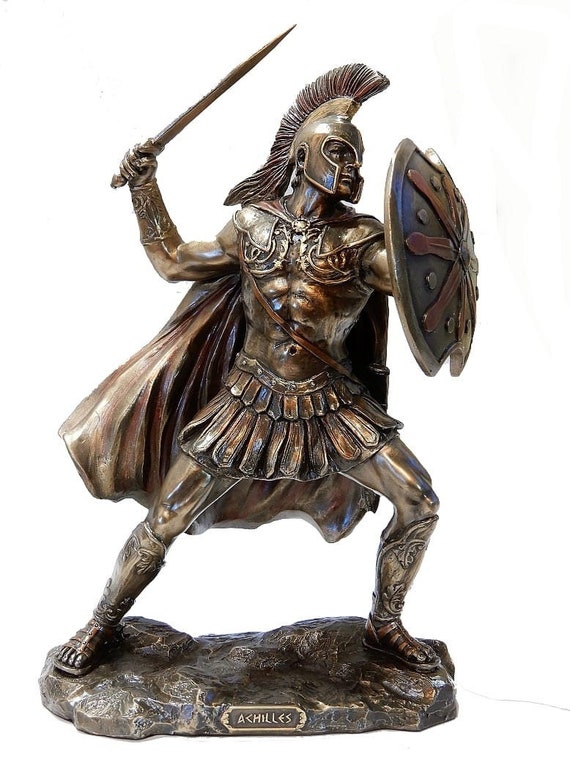 Achilles With Sword - Greek Hero From Troy - Legendary Warrior