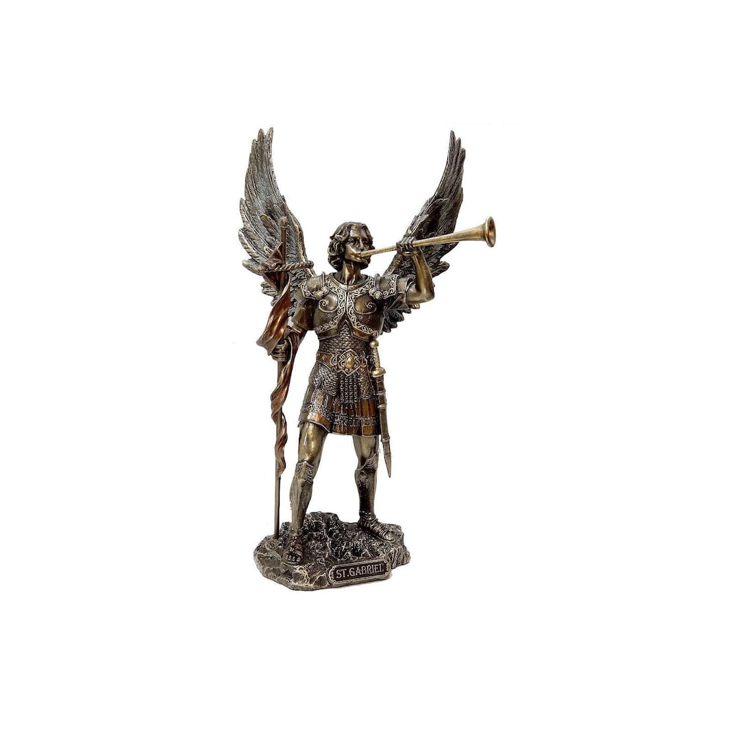 Saint Gabriel Figur - Erzengel Gabriel Statue - Christliche Wohnkultur -  Religiöse Inspiration Kunst - Etsy Österreich, image size:1080x1076