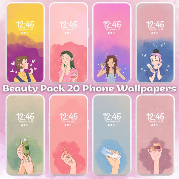 壁紙 20 枚パック | 携帯電話の背景とロック画面の壁紙 | 20 種類の