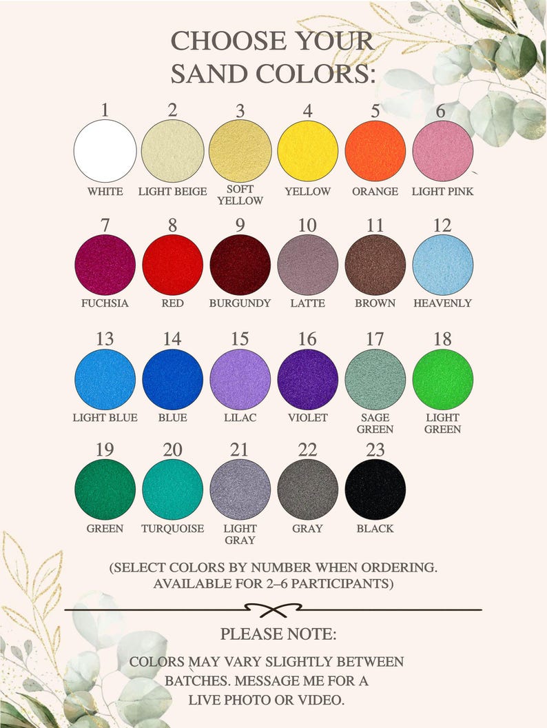 Wedding Sand Ceremony Family Tree Frame, Personalized Unity Ritual ...