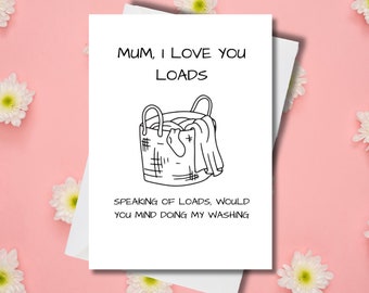 Funny Mothers Day Card | Gift for Mums