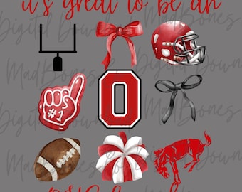 OHS Broncho Coquette PNG Digital Download
