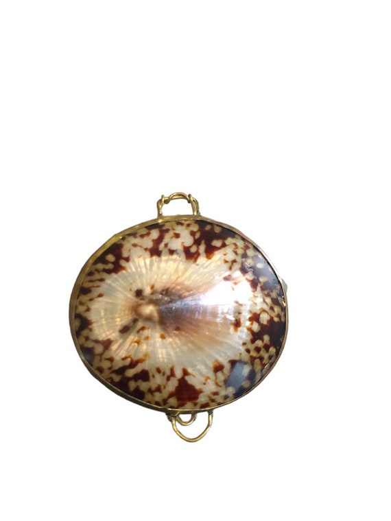Vintage seashell coin purse