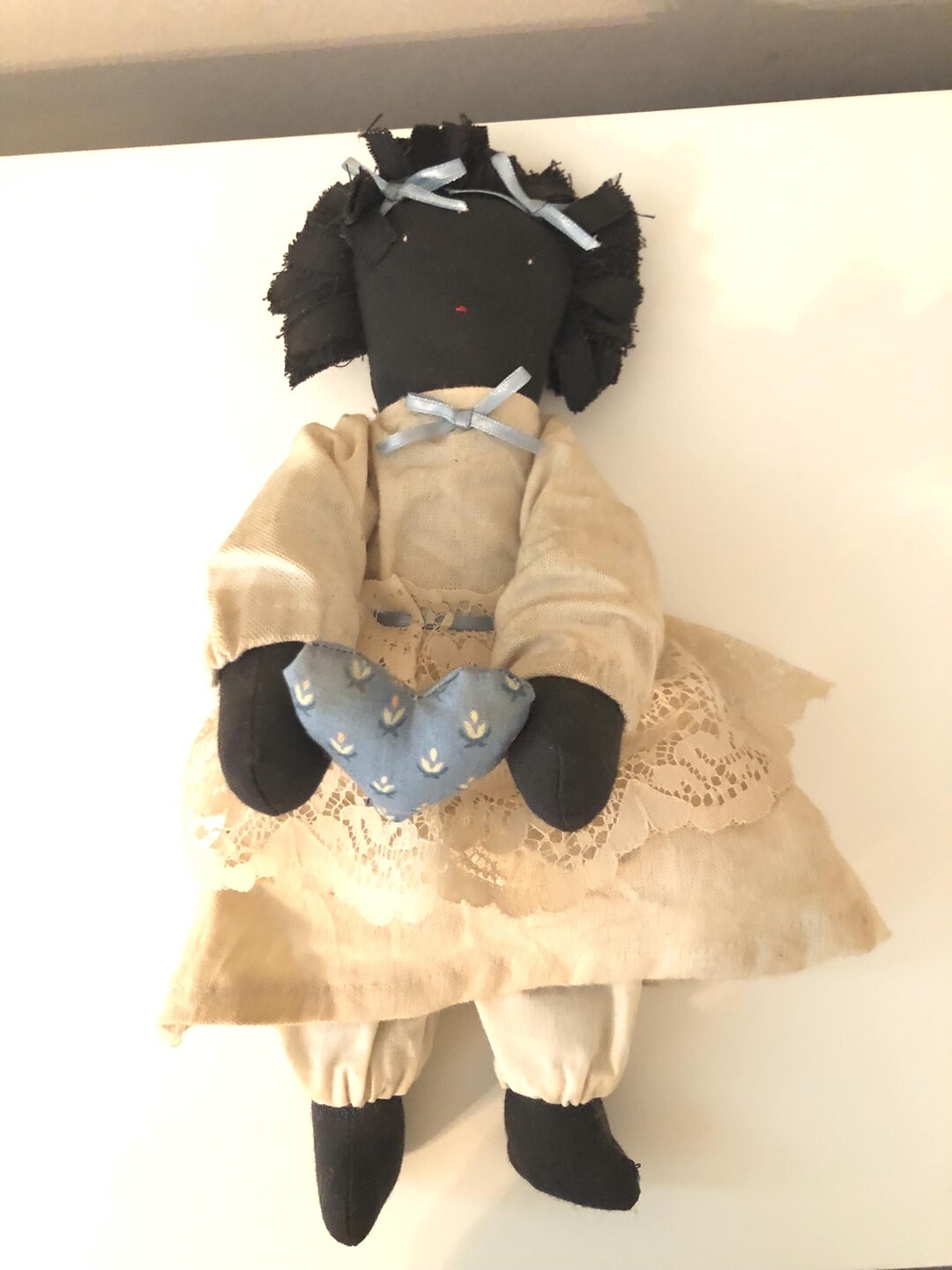 Black African American Rag Doll Primitive Folk Art - Etsy