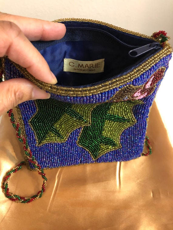 Vintage C. Marie beaded purse