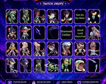 brawlhalla: pakket met 20 items | CCV2, V6, V7-kleuren (skins, emote, titel, emoji) | Snelle levering