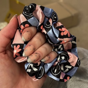 Seventeen Kpop Inspired Satin Scrunchie