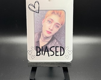 Biased Acrylic Kpop Photocard Holder