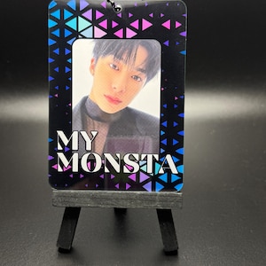 Monsta X Inspired Acrylic Kpop Photocard Holder