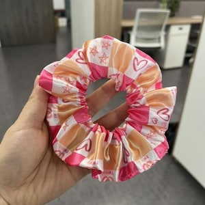 Twice Kpop Inspired Satin Scrunchie