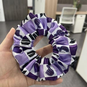 BTS Kpop Inspired Satin Scrunchie