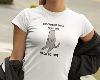Cute Cat t-shirt for Woman Shirts whit animal clothes for children funny t shirt