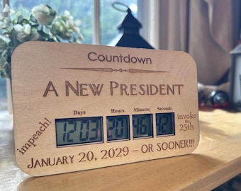 Countdown to the end of Trump's term (the "or sooner edition")