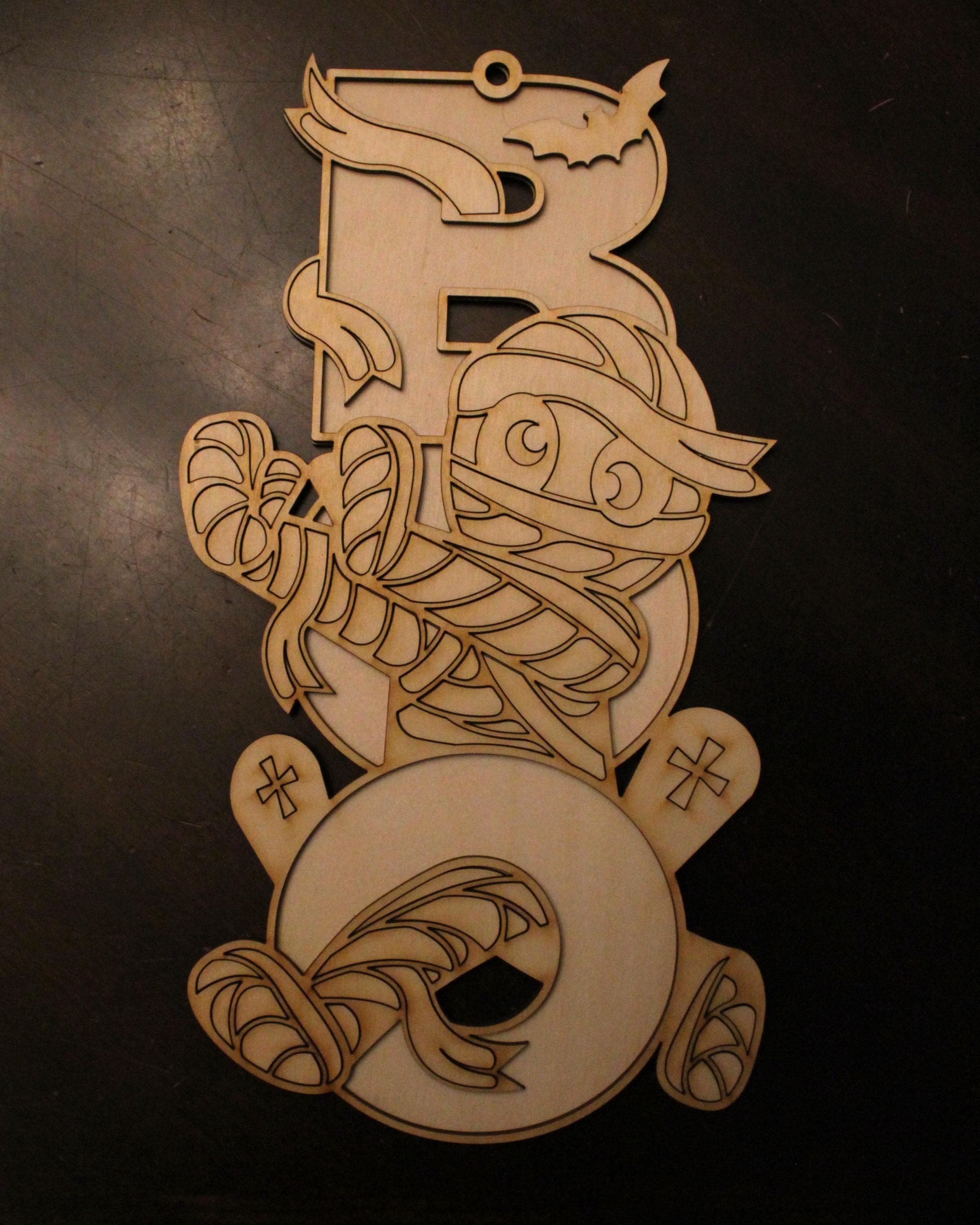 Mummy Boo DIY Mummy BOO Halloween Wooden Wall Decor - Etsy