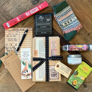 Blind Date with a Book for Him - Men&#39;s Bookish Gift Box with Mystery Book, Unique Reader Gift