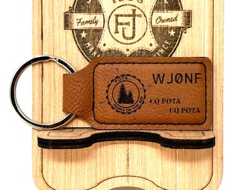 POTA Keychain / Go Bag tag