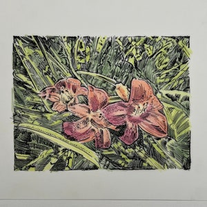 Flower Study 1: Daylillies