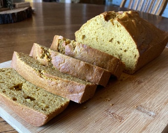 Pumpkin Loaf - Dairy Free and Nut Free; Moist and Sweetly Spiced