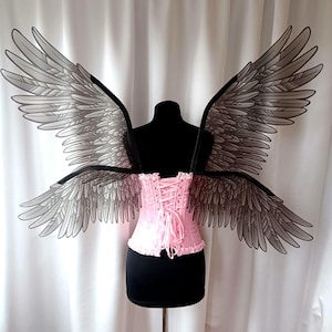 Dark angel wings for cosplay, Halloween costume