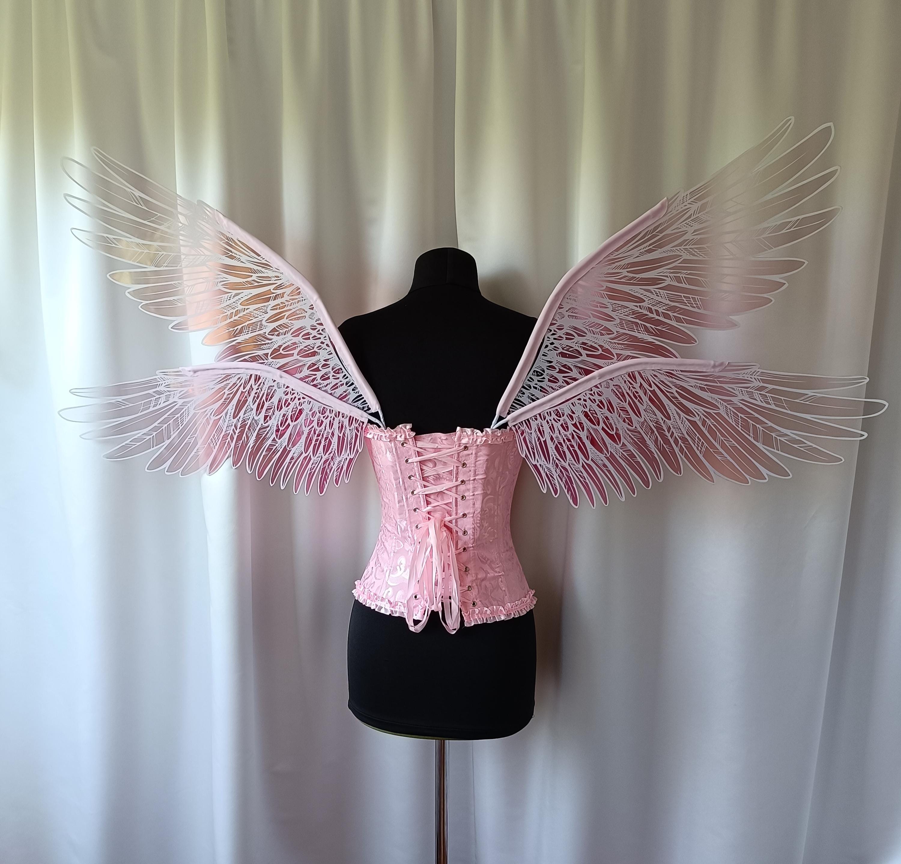 Pink Angel Wings: Photo Prop, Wedding, Renaissance Festival - Etsy