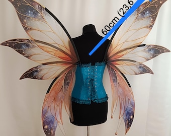 Ailes De Fee Enfant Costume Rose De Fée Princesse Ailes De Papillon - 2