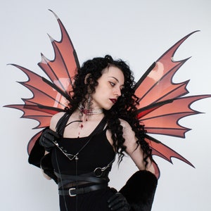 Red Gothic Wings: Renaissance Festival, Halloween Dracula Costume