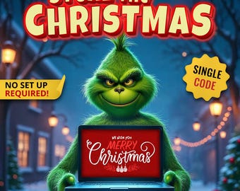 Grinch: Steal The Christmas | Games Night | Zoom Games | Online Escape Room at Home | Games for Zoom | Escape Room Virtual - (Single Code)