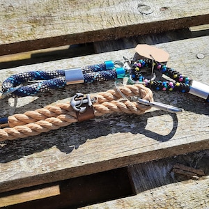 Keychain made of sailing rope