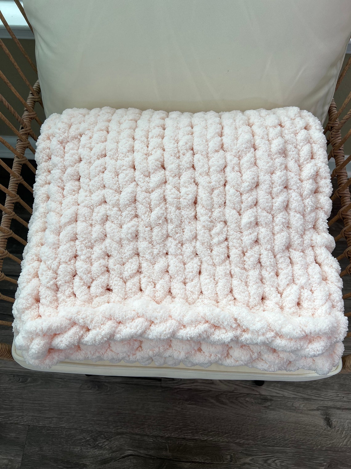 Light Weight Cotton Blanket / Pink main image 1