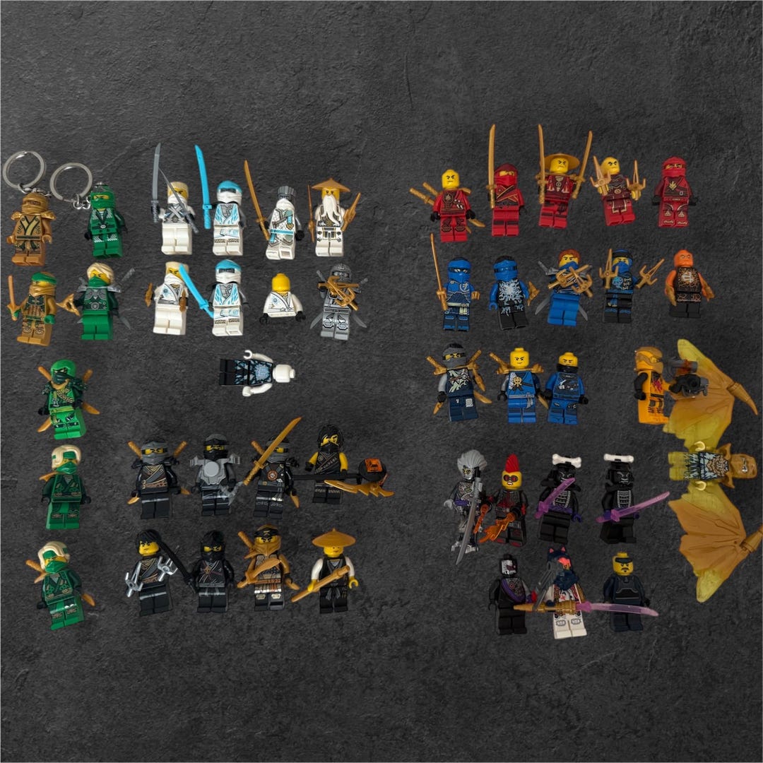 Lego Ninjago Figures Collection - Etsy