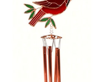 Cardinal Wind Chime