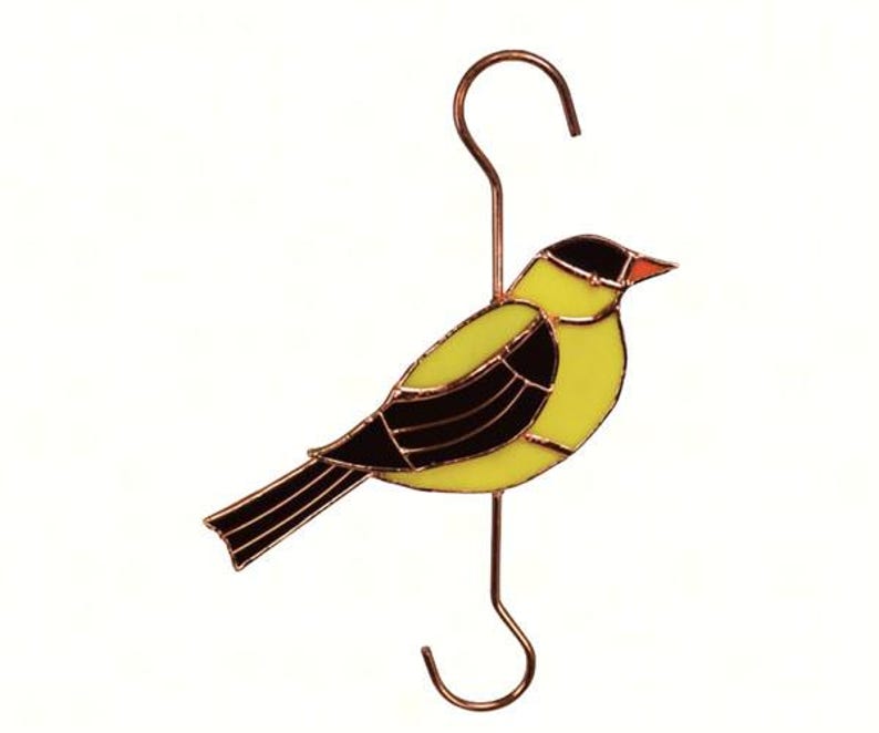 GlassGiftsandGoods Goldfinch Hook