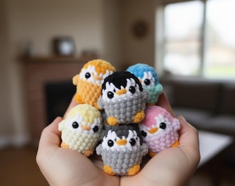 y*i様 ペンギンのぺんちゃんの編みぐるみキーホルダー◎ y*i様 ペンギンのぺんちゃんの編みぐるみキーホルダー◎