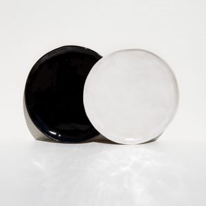 Ceramic plate set Ø17 cm, dishwasher safe