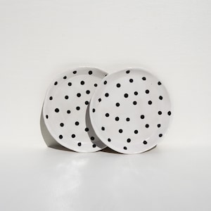 Ceramic plate set, Ø16 cm, dishwasher safe