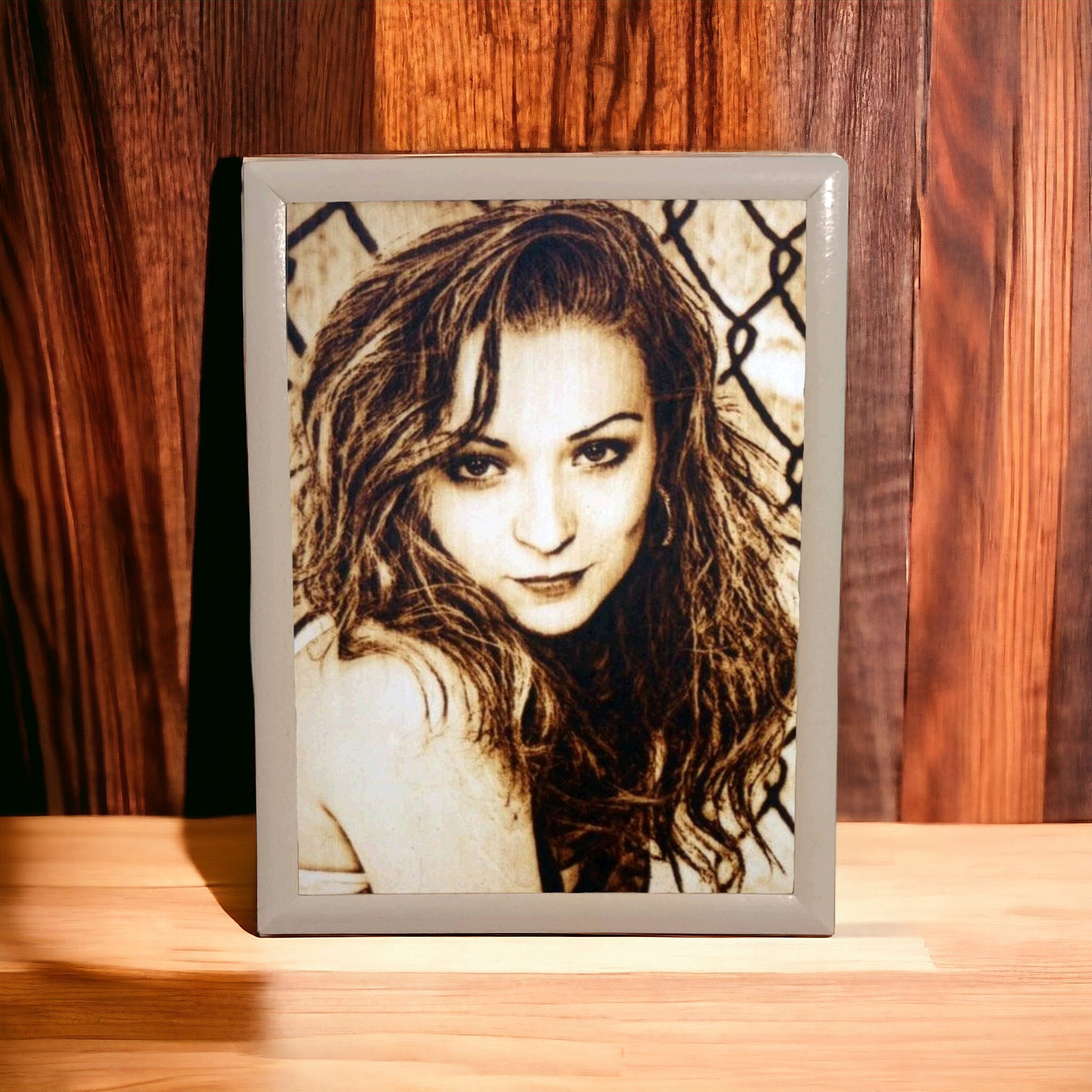 Custom Portrait Wood, Wood Engraved Photo, Wood Art Portrait, Portrait