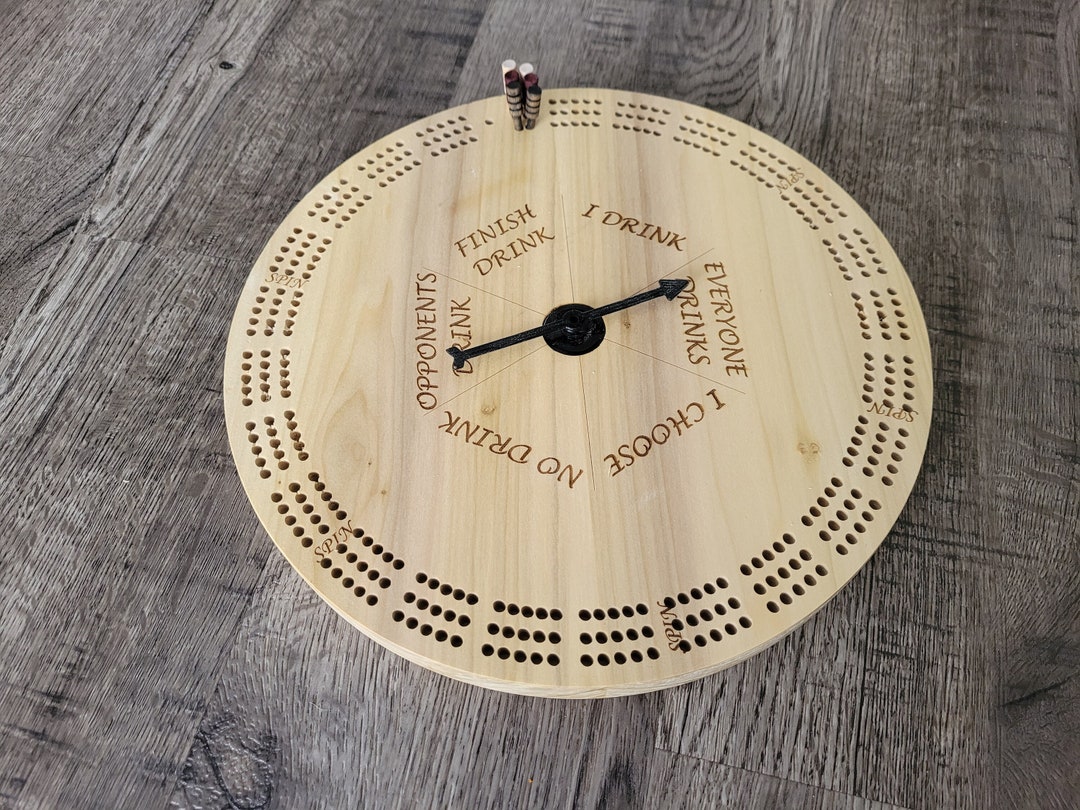 Cribbage Drinking Edition, .svg .pdf .png .dxf CNC Laser File Etsy