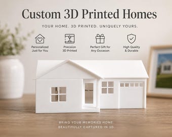 Custom Home or Business Model | 3D Printed | Building Replica