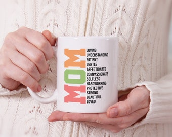Diseños de envoltura de taza de mamá para tazas de 11 oz y 15 oz Día de la Madre PNG Frases de mamá Sublimación PNG Diseño de taza de mamá Descarga digital del Día de la Madre