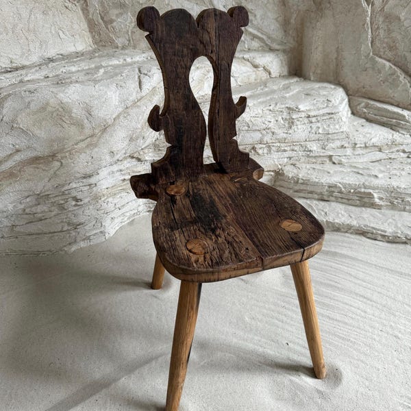 View of Rustic Dining Chairs - Etsy