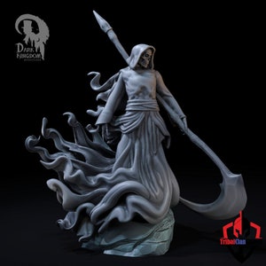 Grim Reaper | Dark Kingdoms | Dinoworld | Fantasy 3D Printed RPG Miniatures