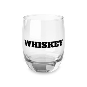 Whiskey Branded Premium Glass