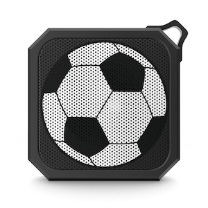 Altavoz para exteriores resistente al agua, altavoz inalámbrico portátil para aficionados al fútbol, altavoz deportivo con Bluetooth, reproductor de música para senderismo, altavoz para camping