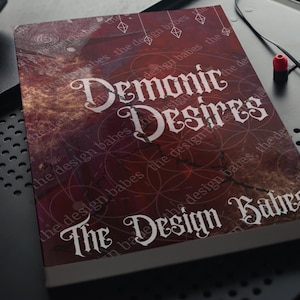 Ready-made book cover art- demonic, witchy, pnr, paranormal, romance
