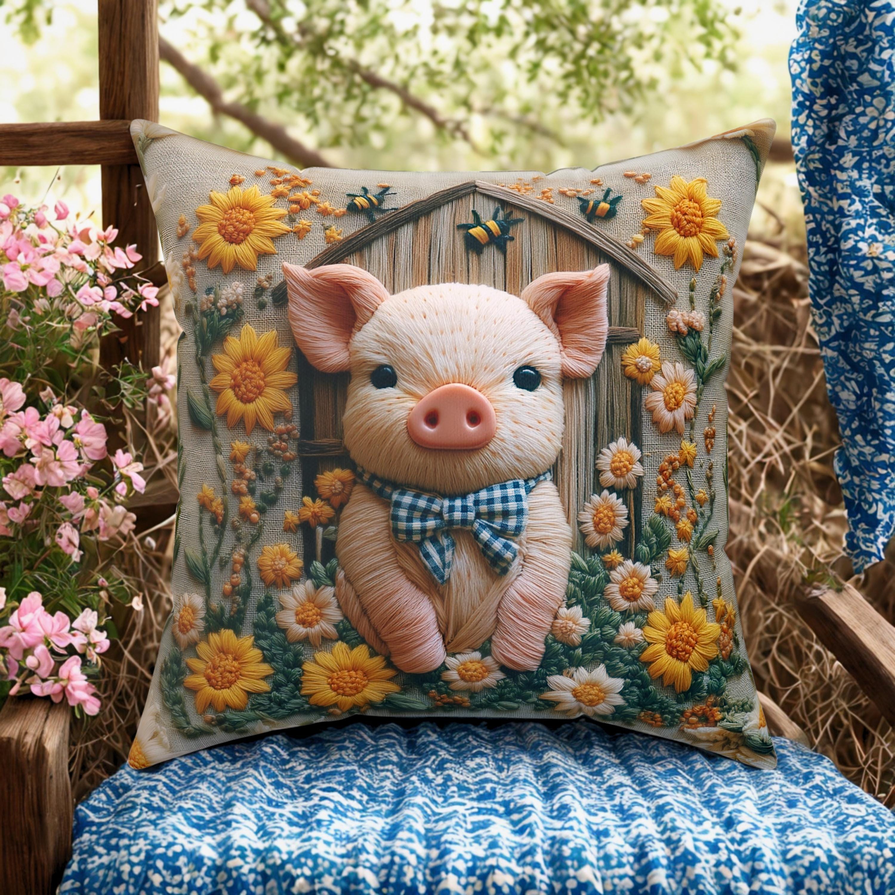 Piglet Pillow - Etsy, image size:3000x3000
