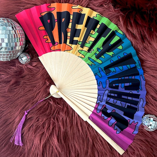 Pretty Lights Hand Fan