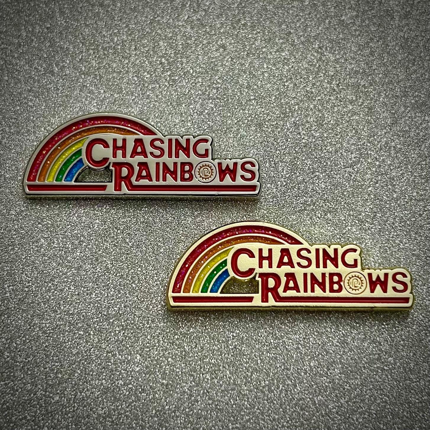 Pretty Lights “chasing Rainbows” Pin - Etsy, image size:1454x1454